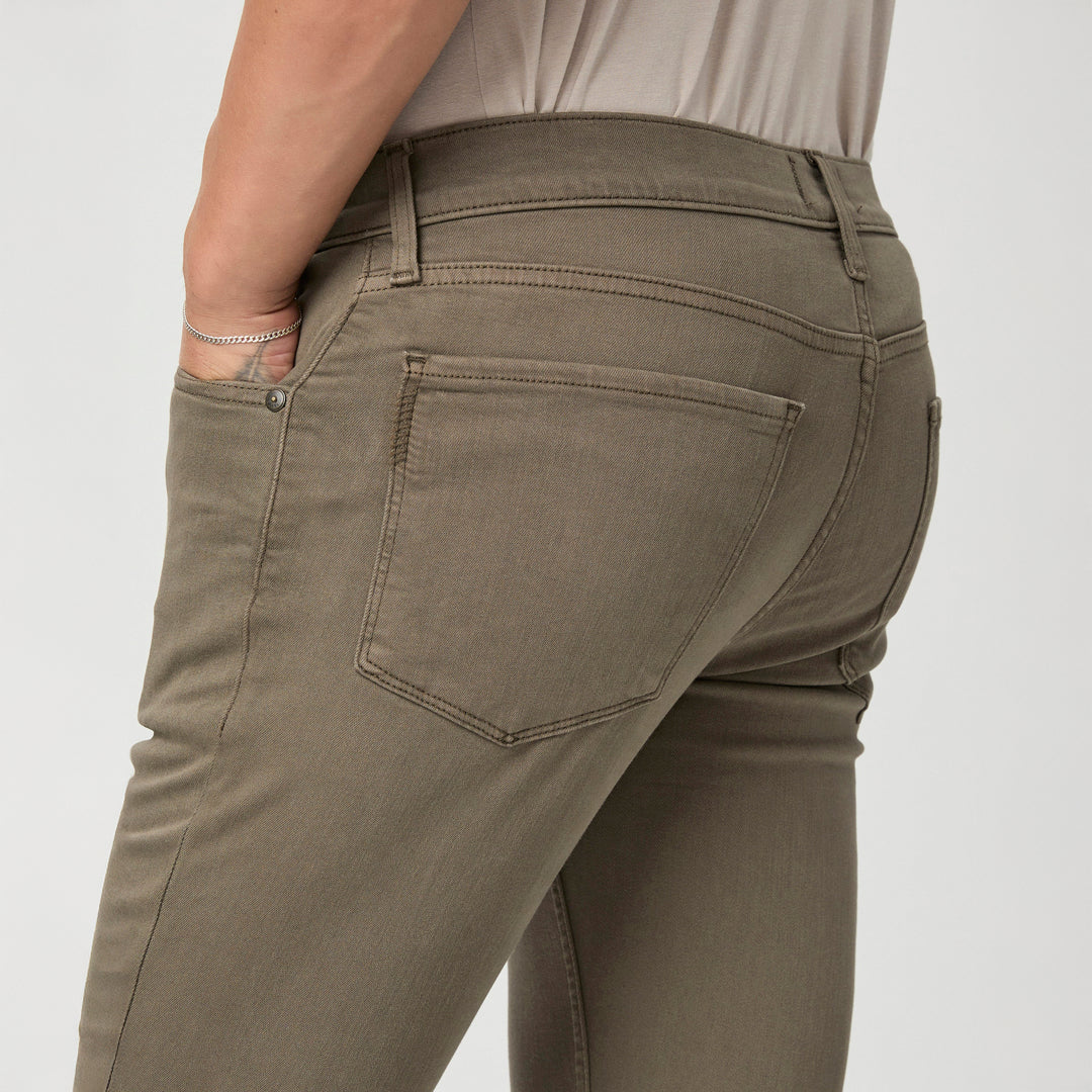 Lennox - Vintage Weathered Mushroom - Slim Fit Five Pocket Jean - PAIGE