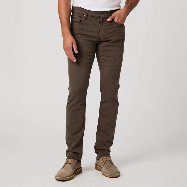 Lennox - Vintage Deep Oak - Slim Fit Five Pocket Pant - PAIGE
