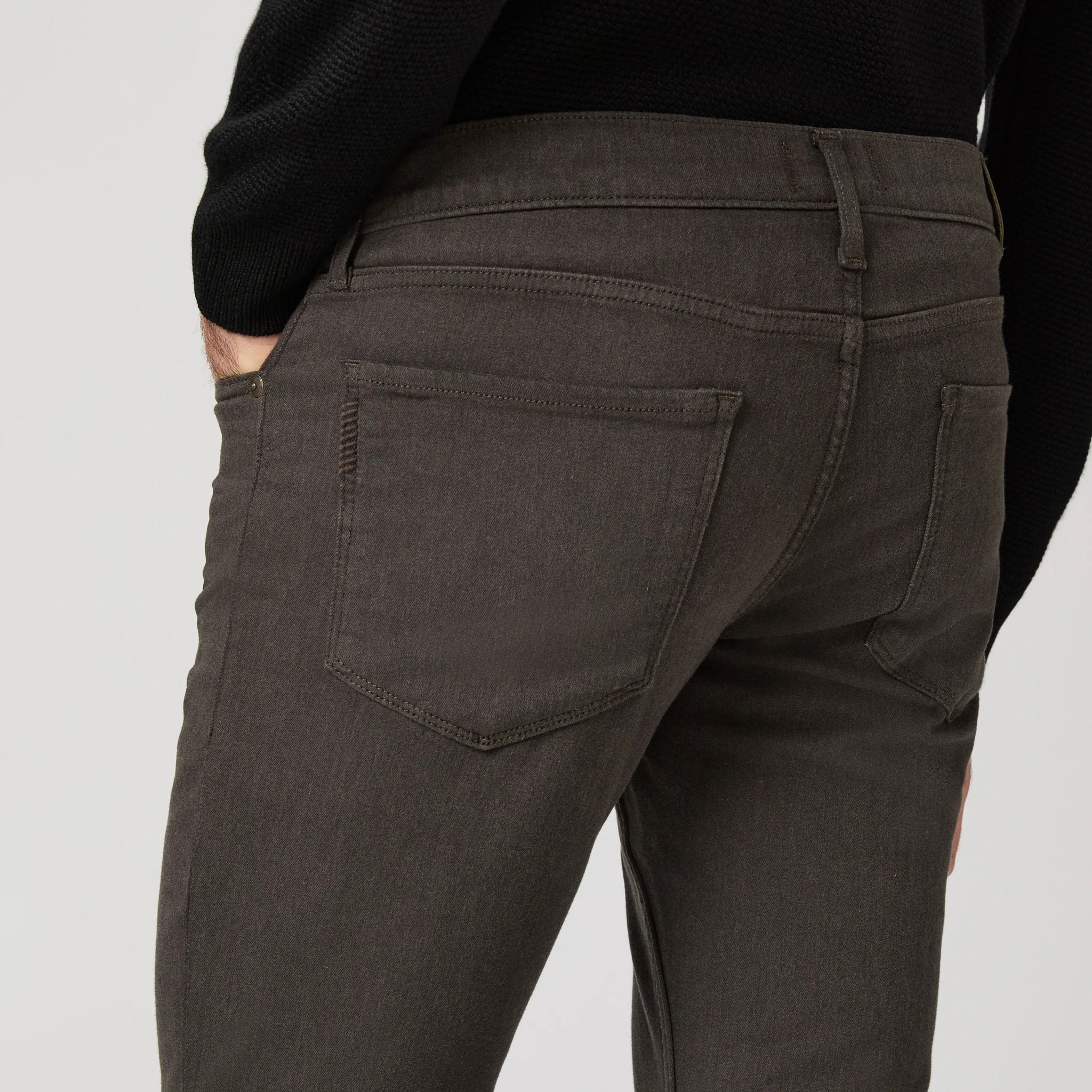 Lennox - Carbon Clay Transcend Five Pocket Pants - PAIGE