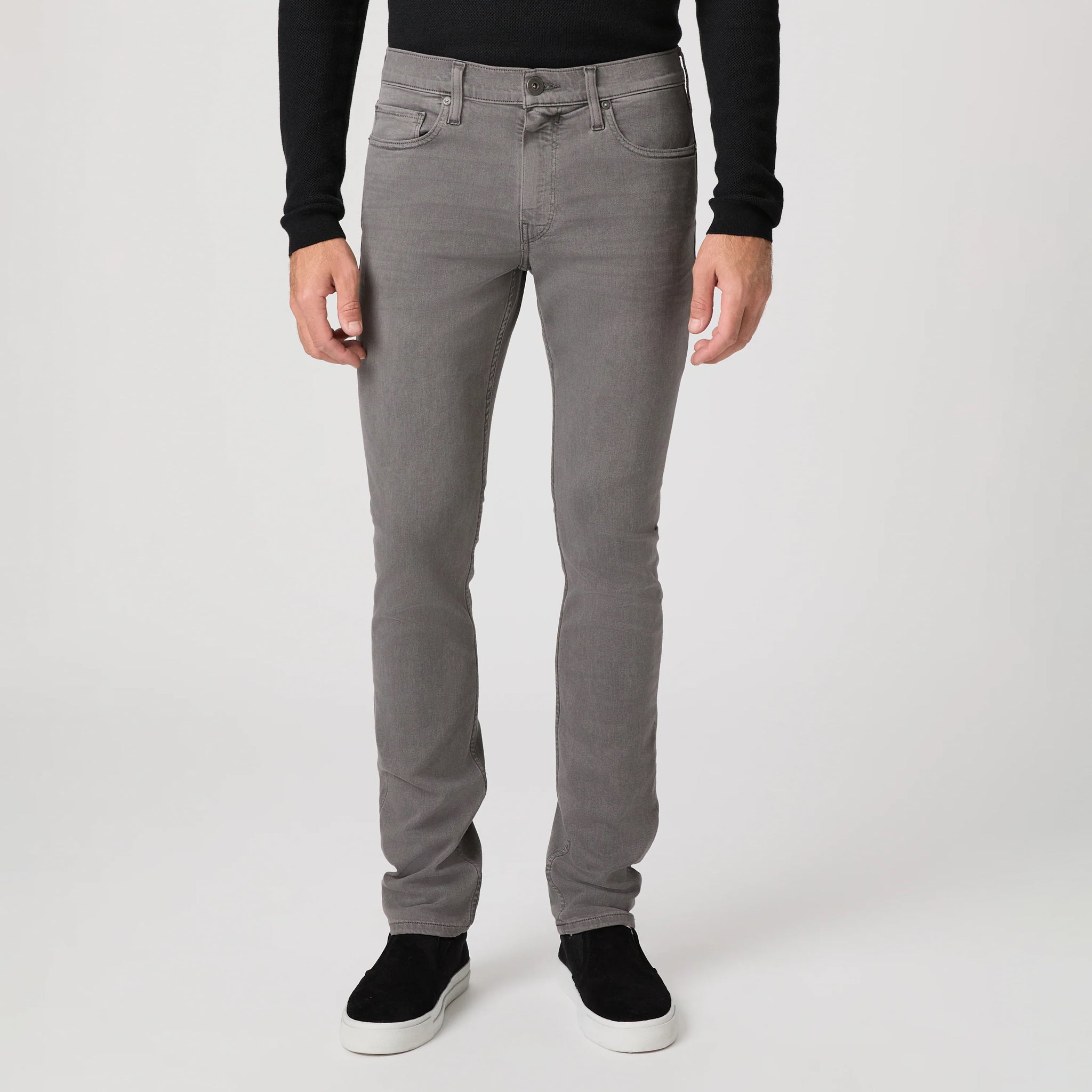 Lennox - Vintage Granite Peak - Gray Transcend Five Pocket Pant - PAIGE
