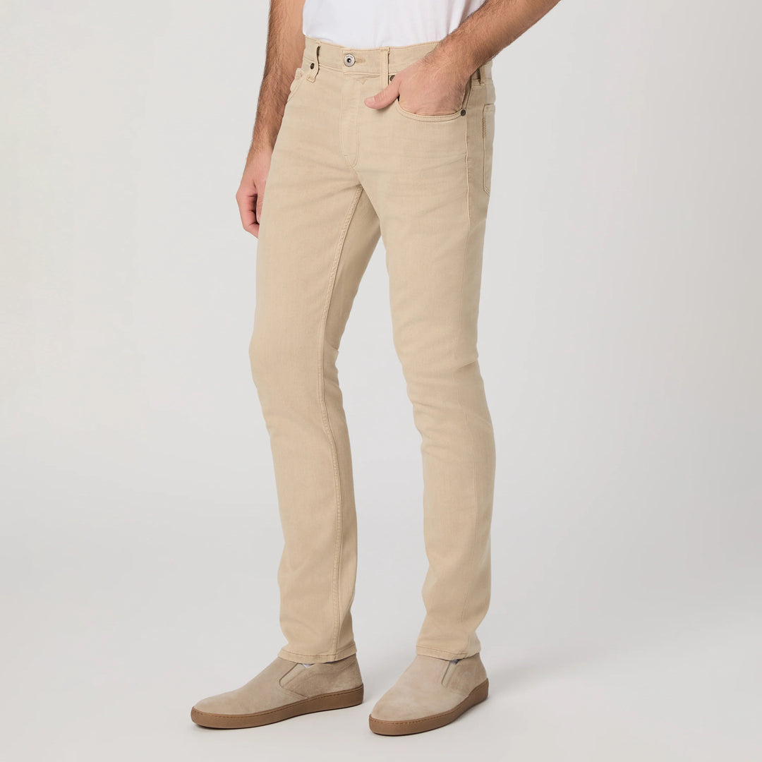 Lennox - Vintage Rose Wood - Beige Transcend Five Pocket Pant - PAIGE - Boutique Jacques International