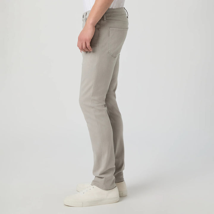 Lennox - Shark Skin - Light Gray Transcend Five Pocket Pant - PAIGE
