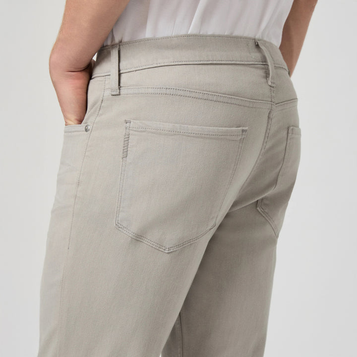Lennox - Shark Skin - Light Gray Transcend Five Pocket Pant - PAIGE