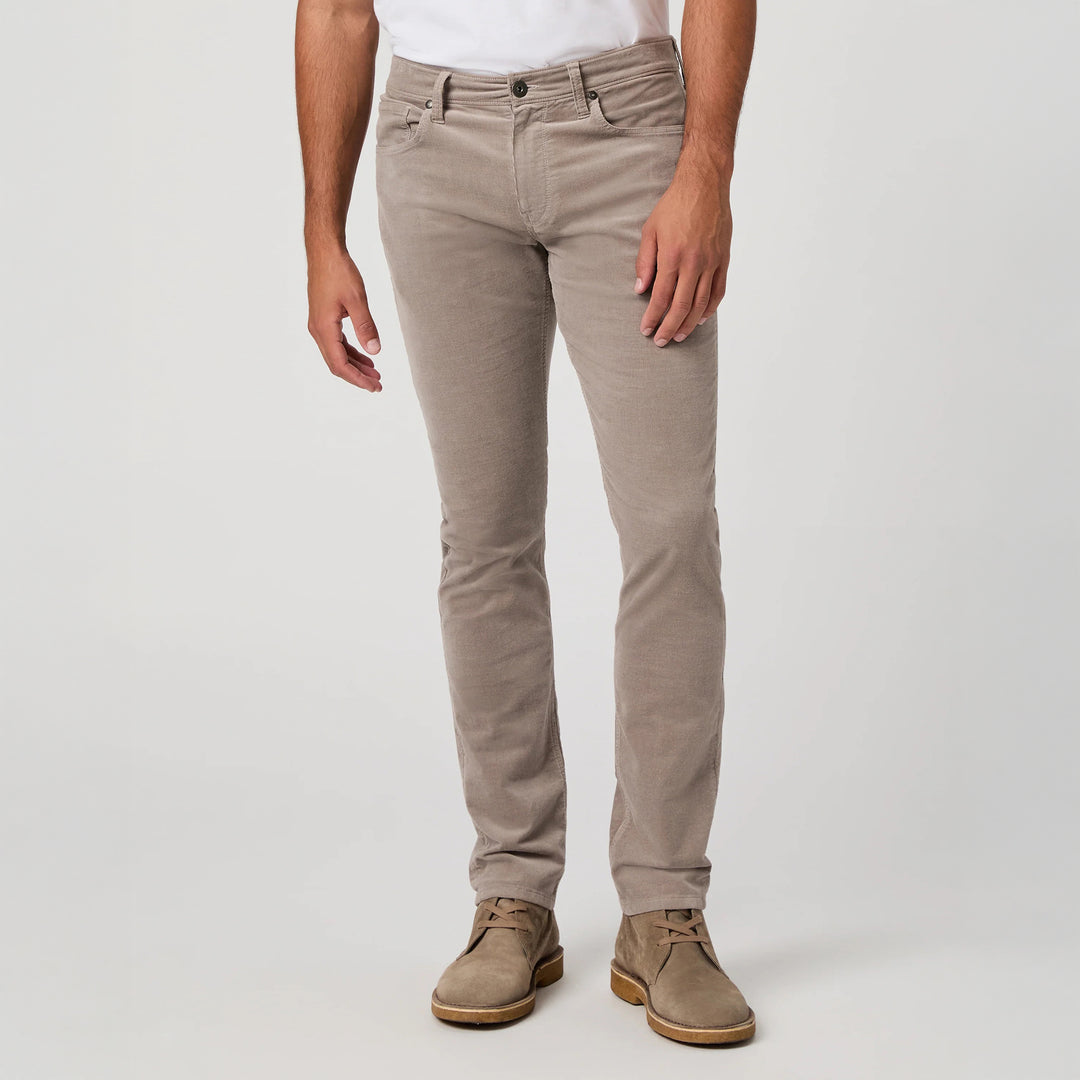 Silver Pearl Corduroy – Lennox Slim Fit Jeans - PAIGE