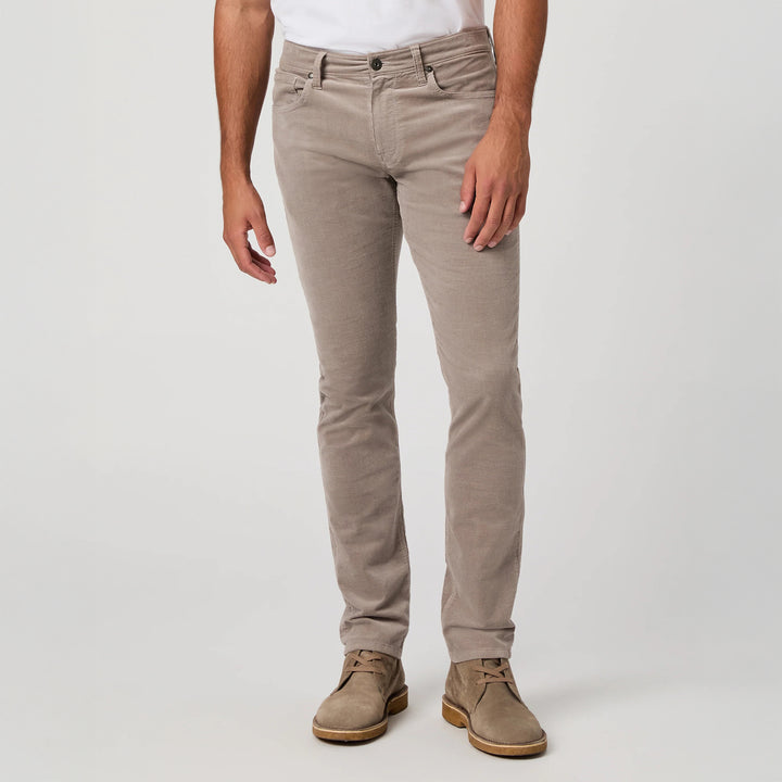 Silver Pearl Corduroy – Lennox Slim Fit Jeans - PAIGE