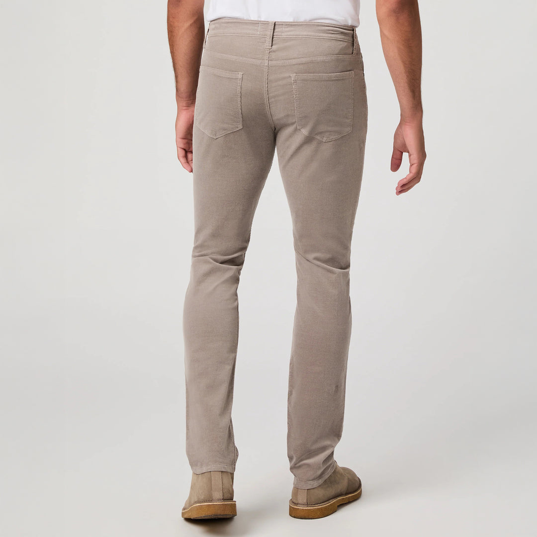Silver Pearl Corduroy – Lennox Slim Fit Jeans - PAIGE