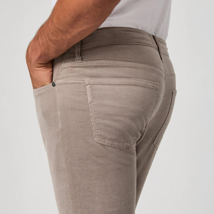 Silver Pearl Corduroy – Lennox Slim Fit Jeans - PAIGE