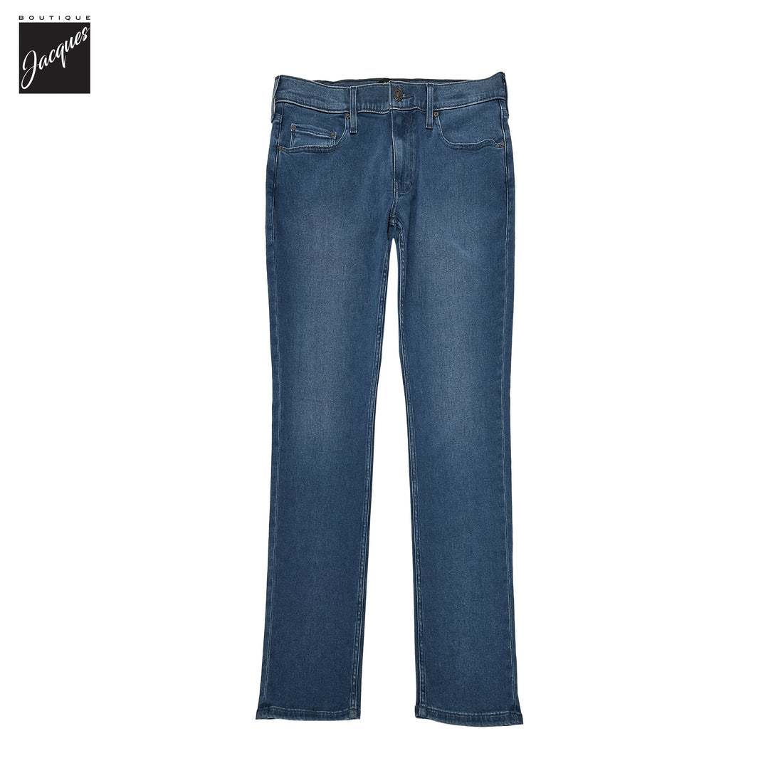Lennox - Orin - Blue Mid Wash Slim Fit Vintage Transcend Jeans - PAIGE - Boutique Jacques International