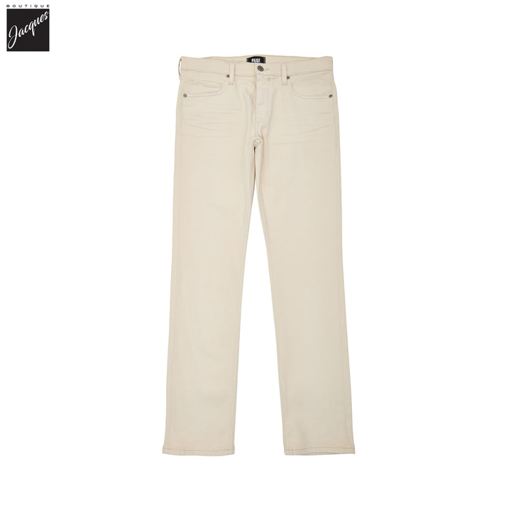 Lennox - Vintage Ivory Stone - Transcend Vintage Five Pocket Pant - PAIGE - Boutique Jacques International