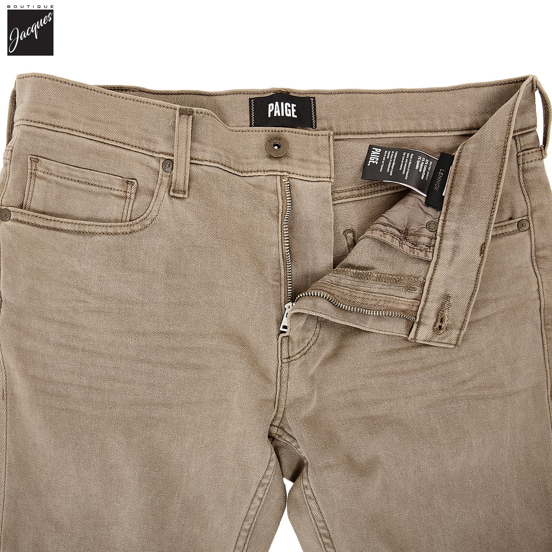 Lennox - Vintage Cabin Wood - Transcend Vintage Five Pocket Pant - PAIGE - Boutique Jacques International