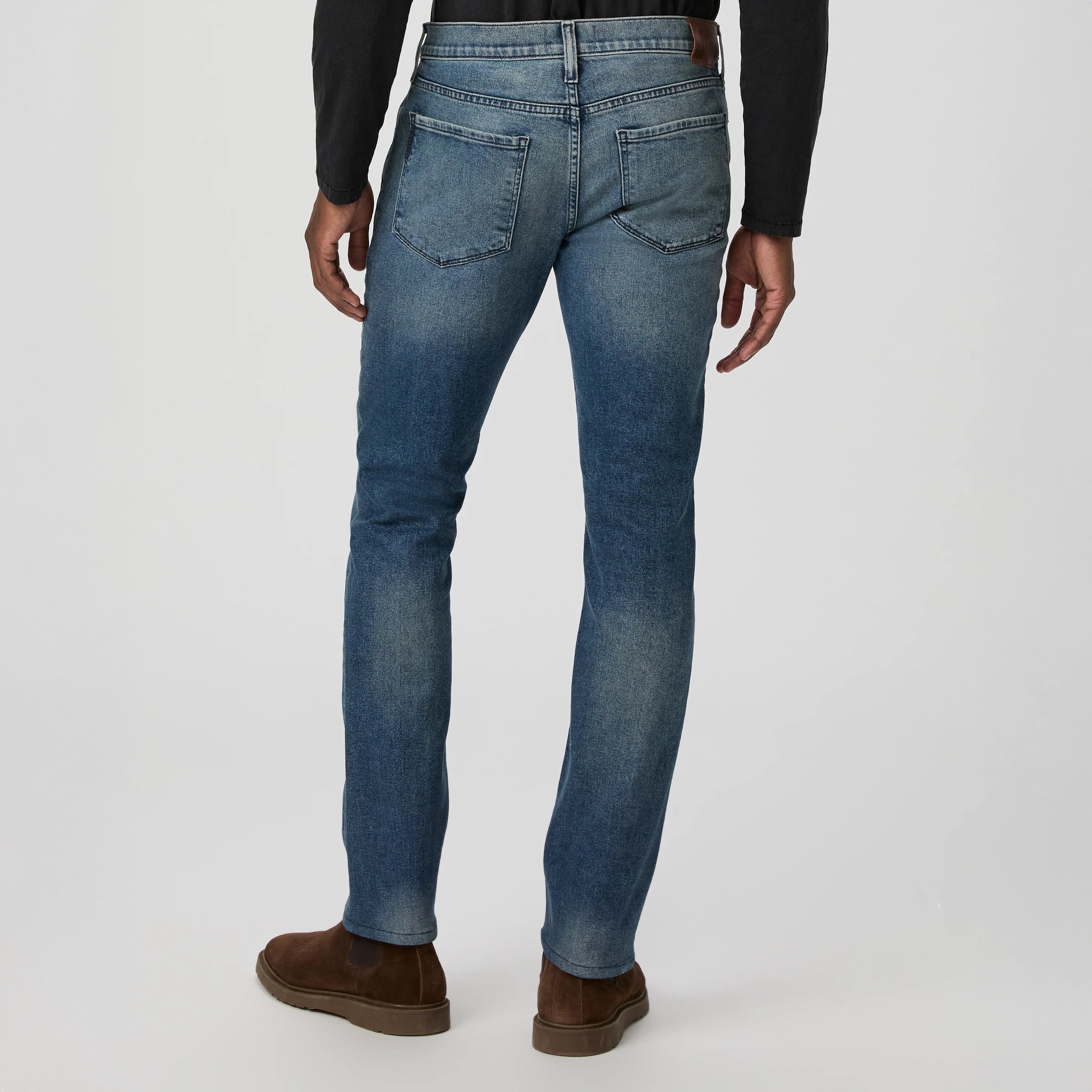 Lennox - Cheo - Slim Fit Five Pocket Blue Stone Wash Heritage Jean - PAIGE