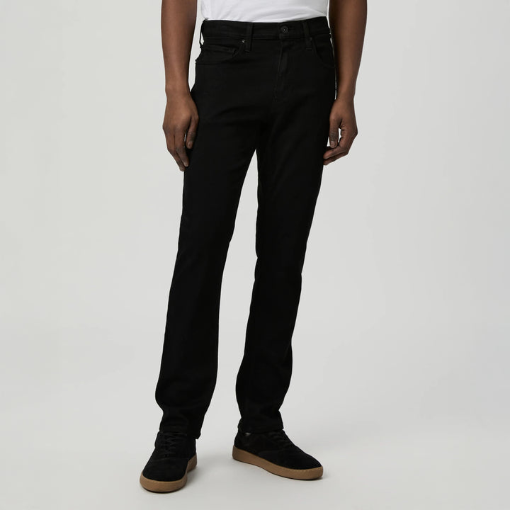 Black Shadow Federal Straight Fit Transcend Jeans - PAIGE