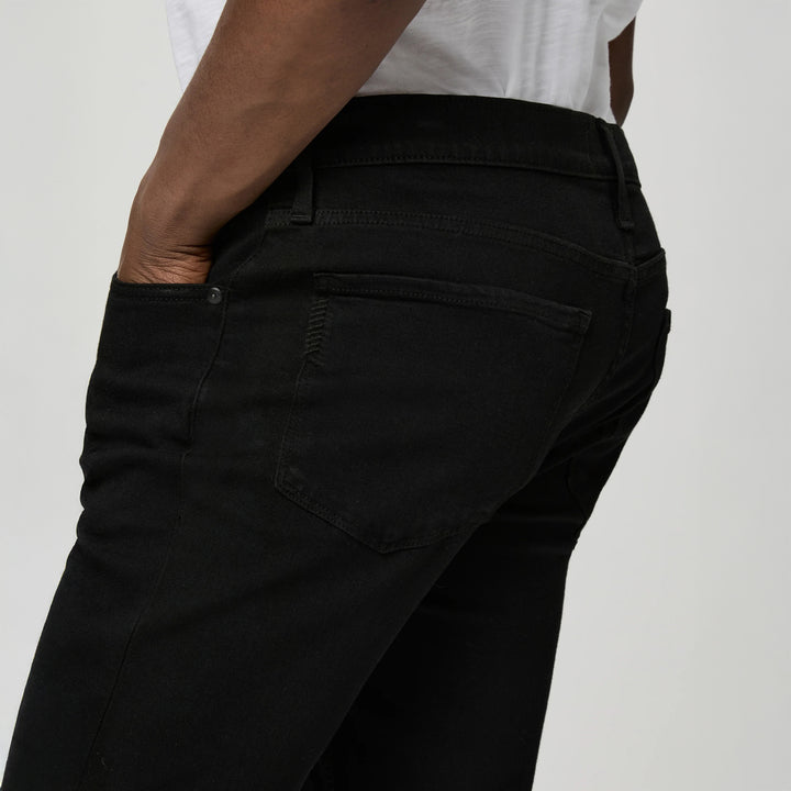 Black Shadow Federal Straight Fit Transcend Jeans - PAIGE