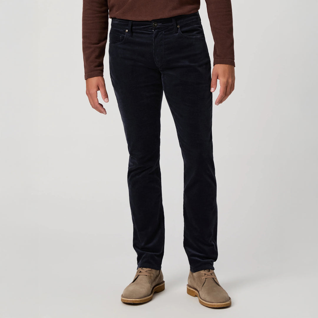 Deep Anchor Corduroy – Lennox Slim Fit Jeans - PAIGE