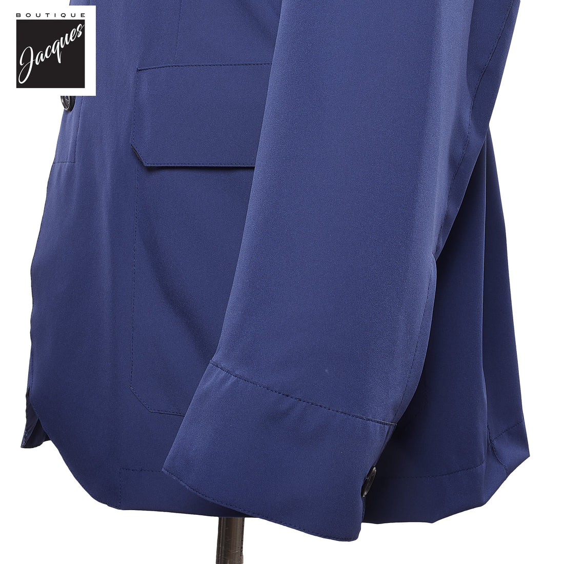High Blue Nylon Technical Chore Jacket - MANTO