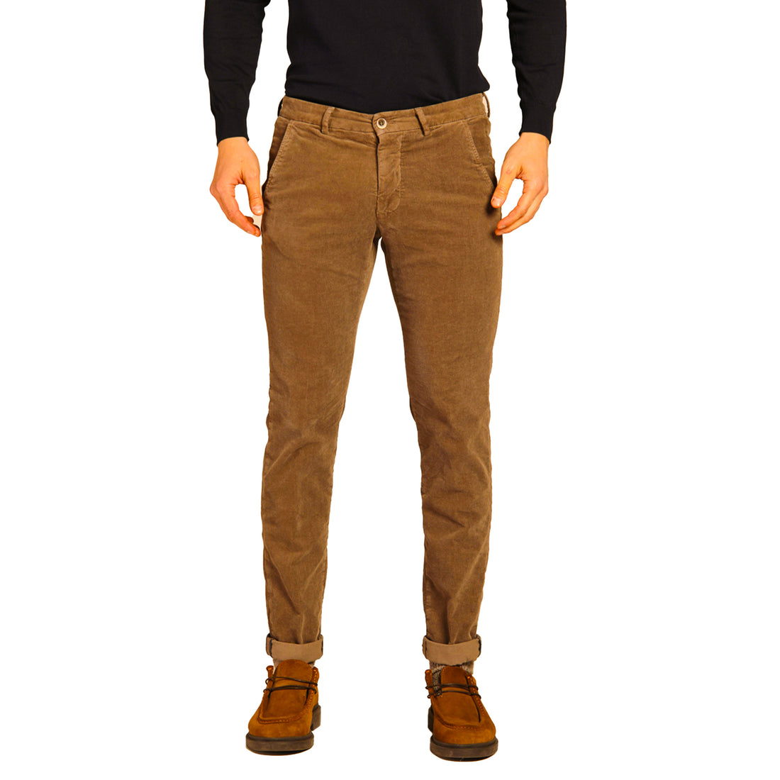 Whisky Baby Cord Slim Fit Stretch Chino - Mason's