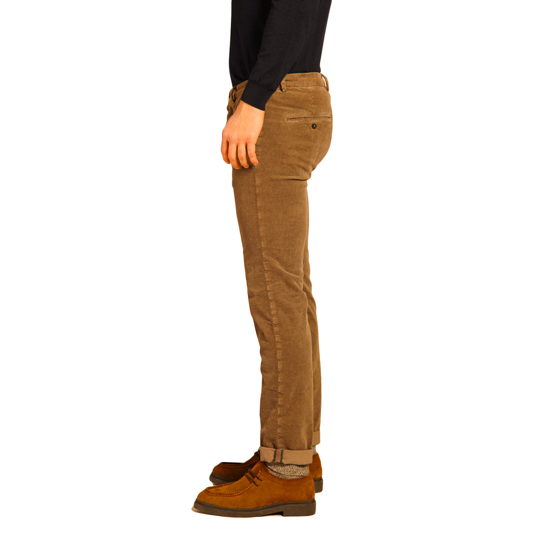 Whisky Baby Cord Slim Fit Stretch Chino - Mason's