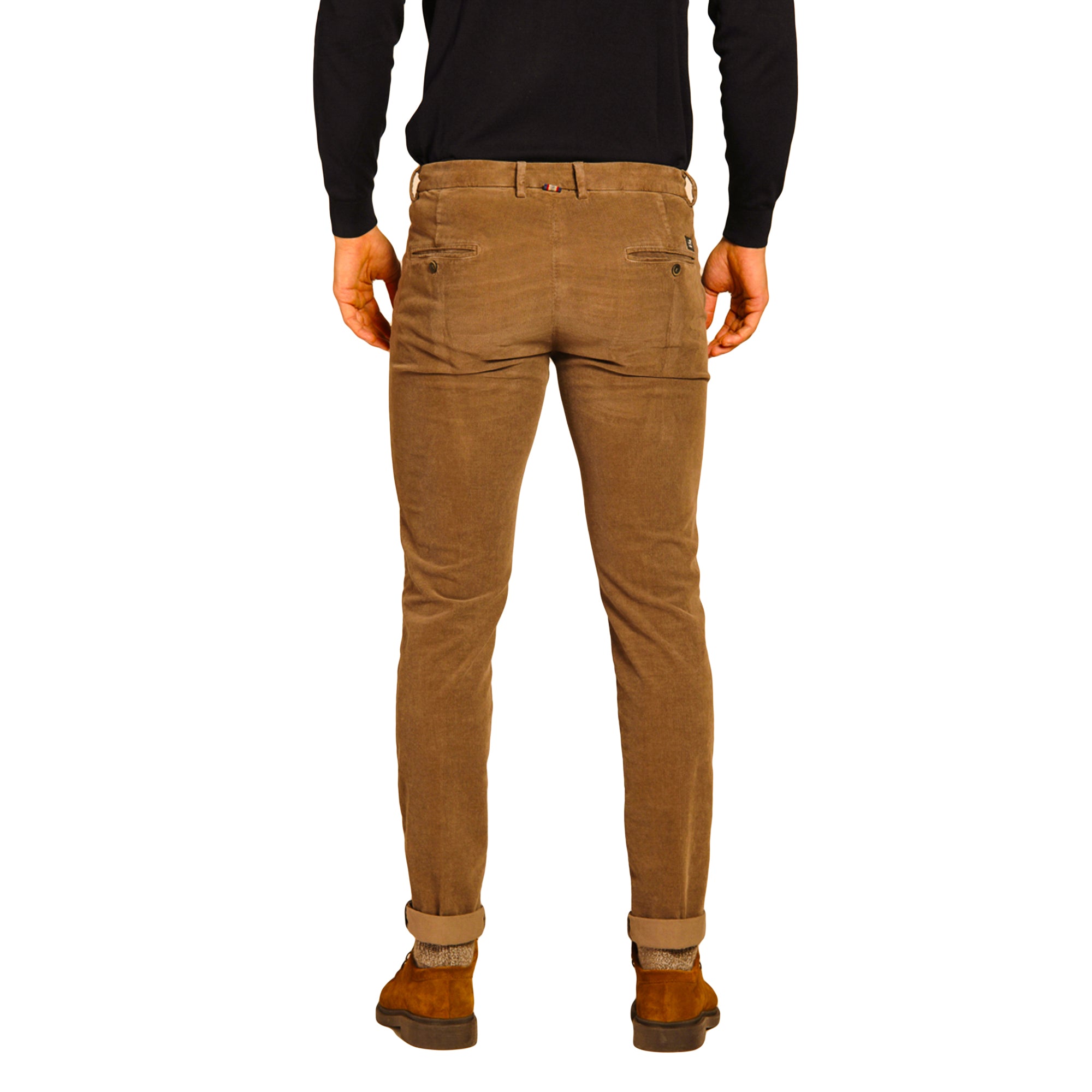 Whisky Baby Cord Slim Fit Stretch Chino - Mason's