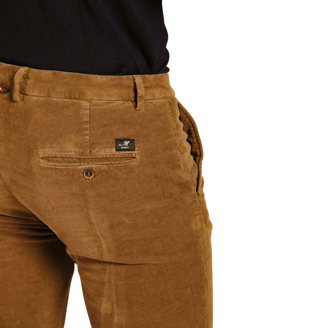 Whisky Baby Cord Slim Fit Stretch Chino - Mason's