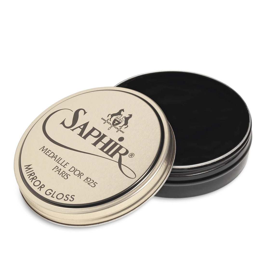 Black Medaille d'Or 1925 75ml Mirror Gloss Paste Wax Polish - Saphir - Boutique Jacques International