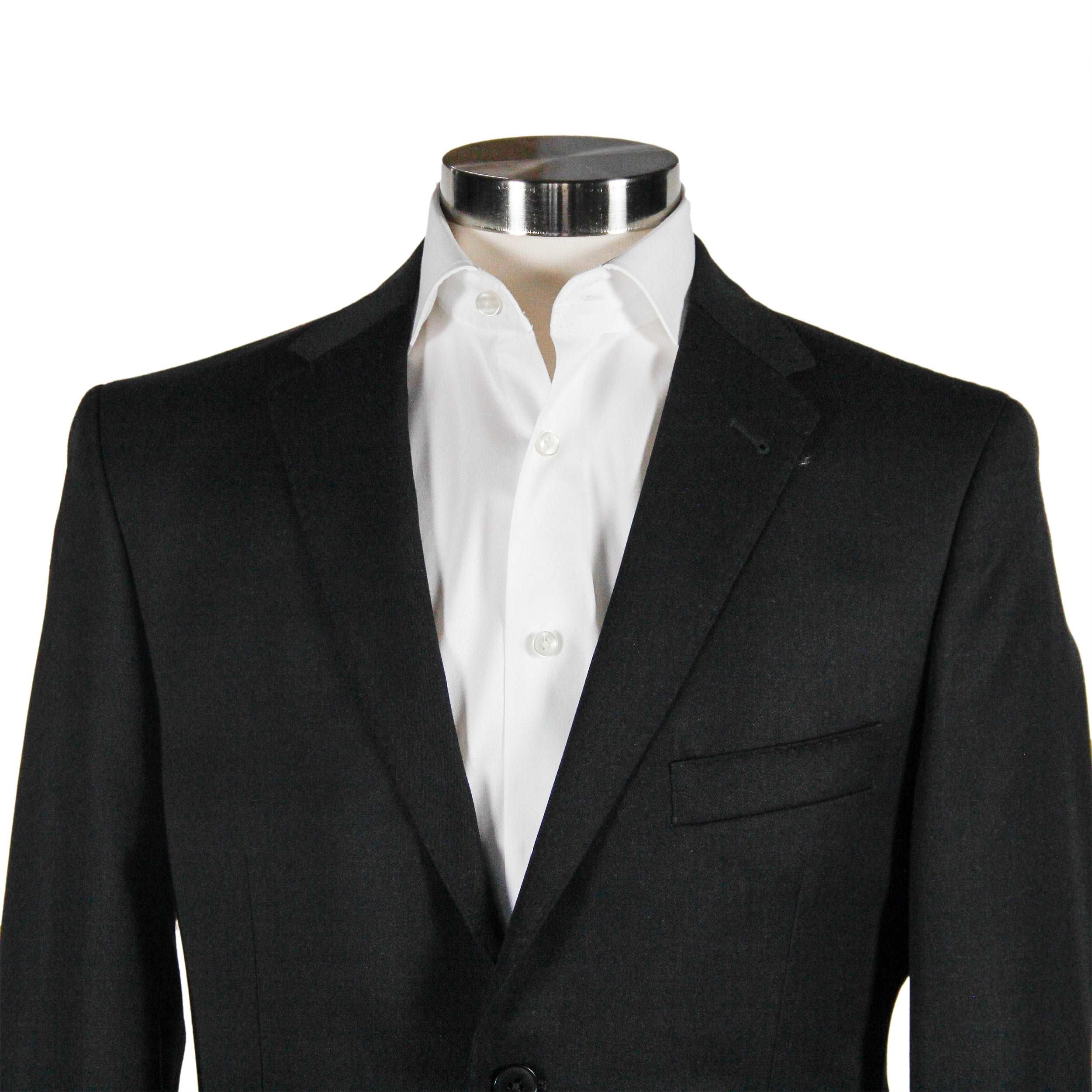 Black Contemporary Fit Sport Coat