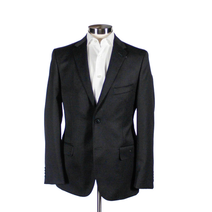 Black Contemporary Fit Sport Coat