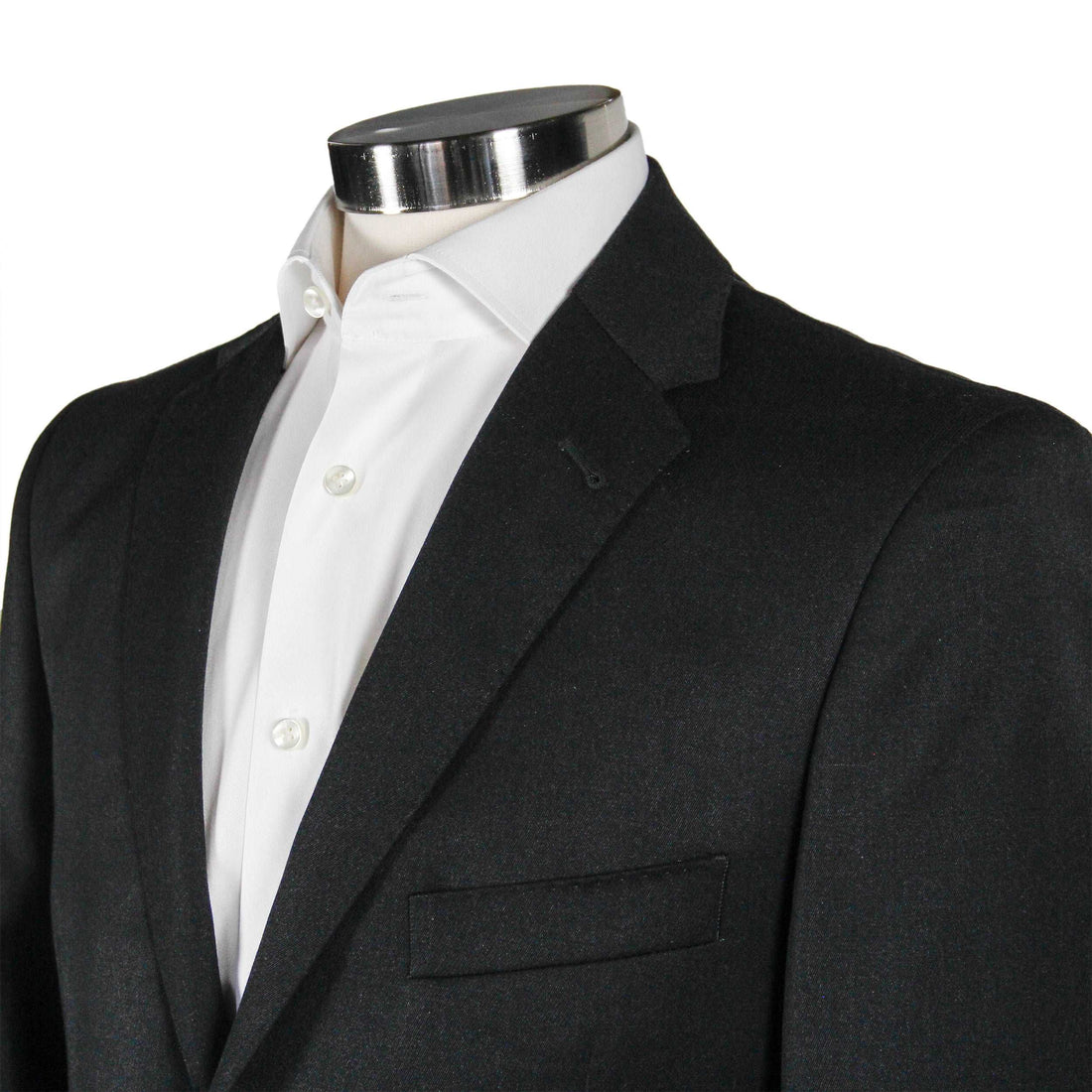 Black Contemporary Fit Sport Coat