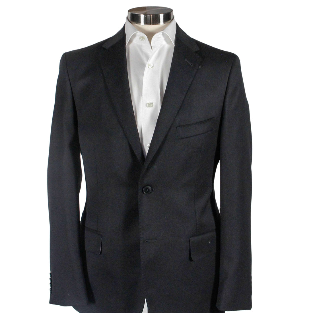 Black Contemporary Fit Sport Coat
