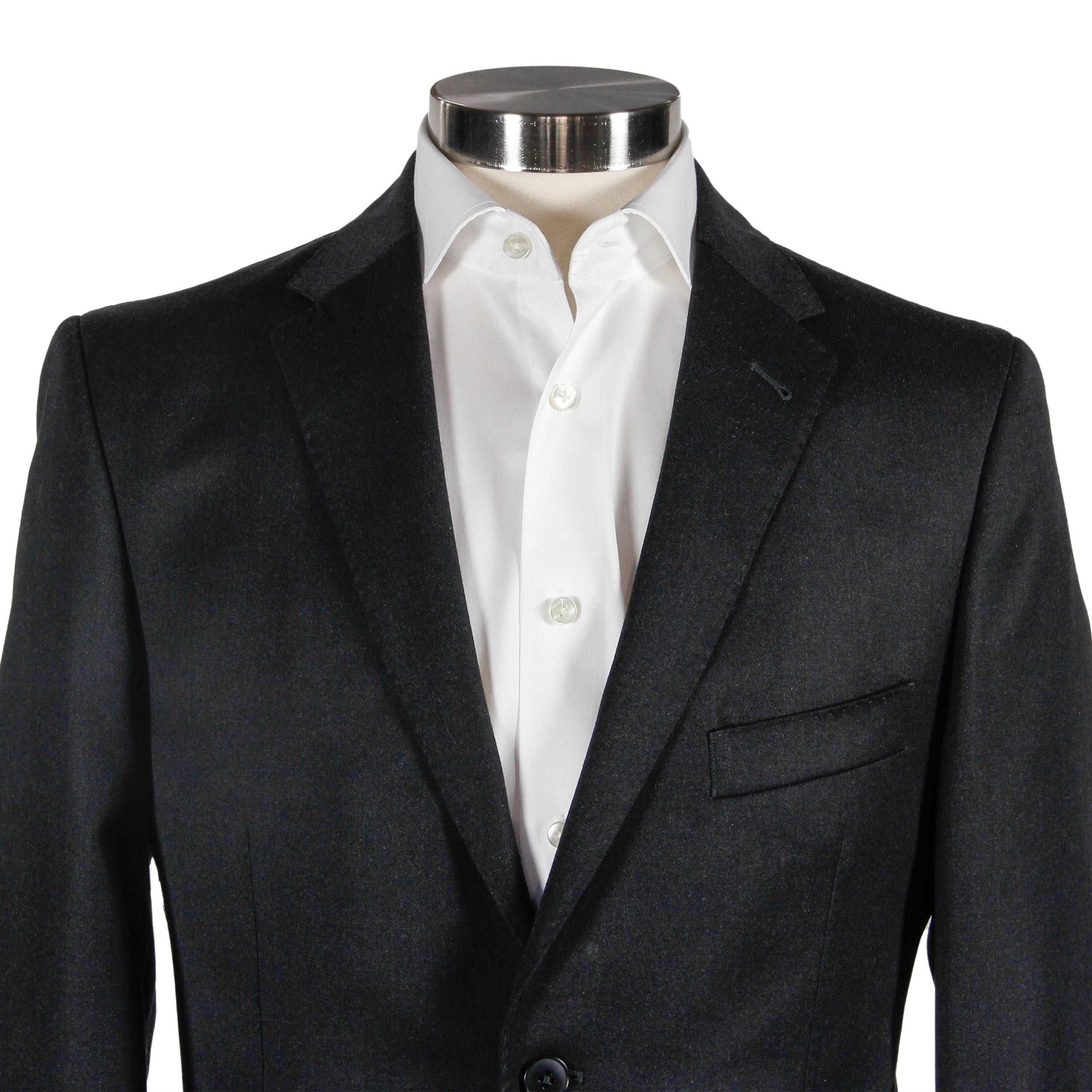 Black Contemporary Fit Sport Coat