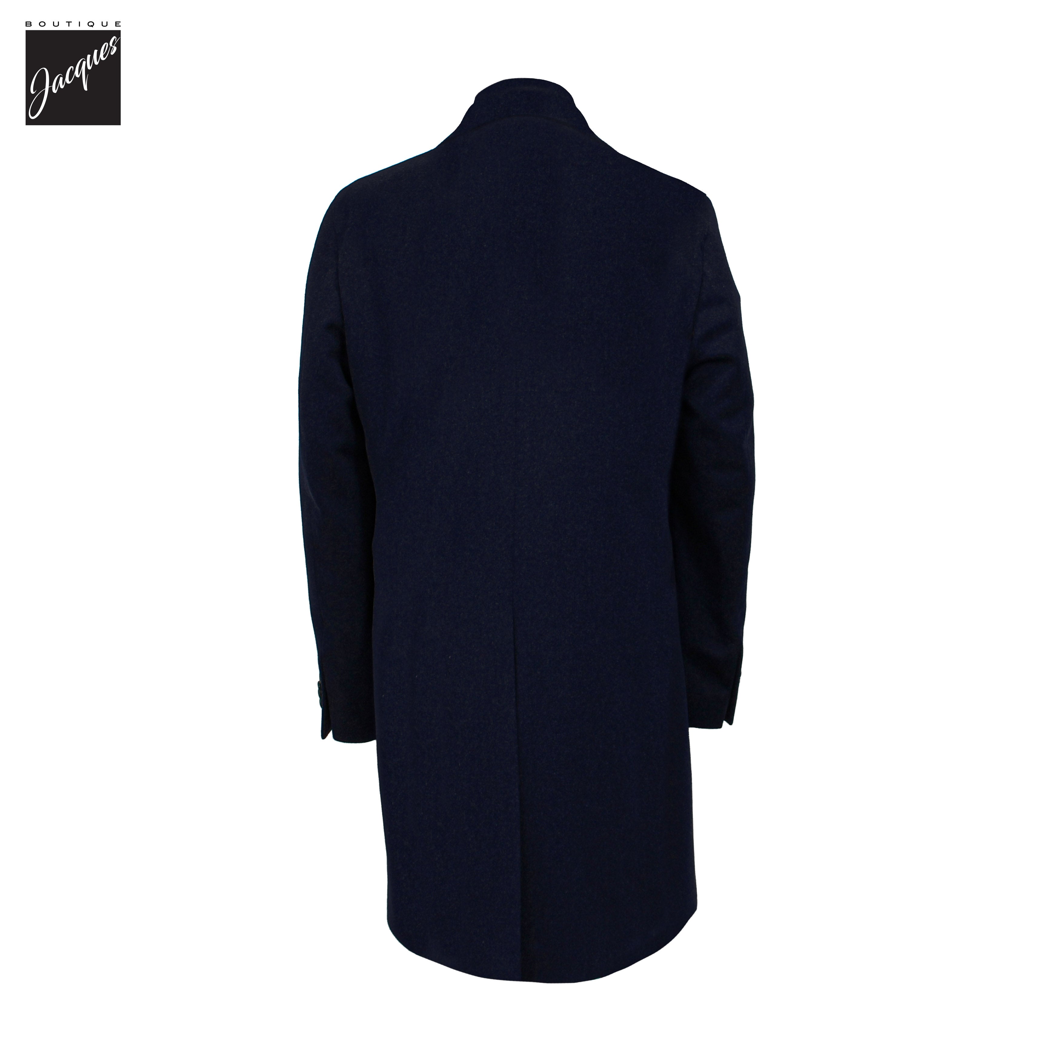 Manteau en Laine et Cachemire Gris Anthracite Colombo Thermo HydroTech - Luigi Bianchi Mantova
