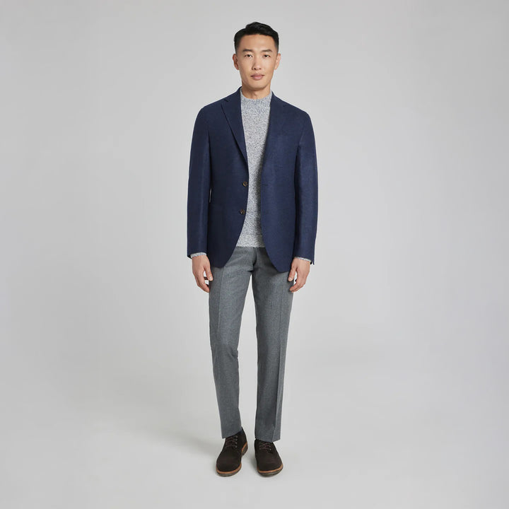 Blue Loro Piana Cashmere Darwin Contemporary Fit Unconstructed Sport Jacket - Jack Victor