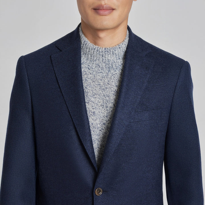 Blue Loro Piana Cashmere Darwin Contemporary Fit Unconstructed Sport Jacket - Jack Victor