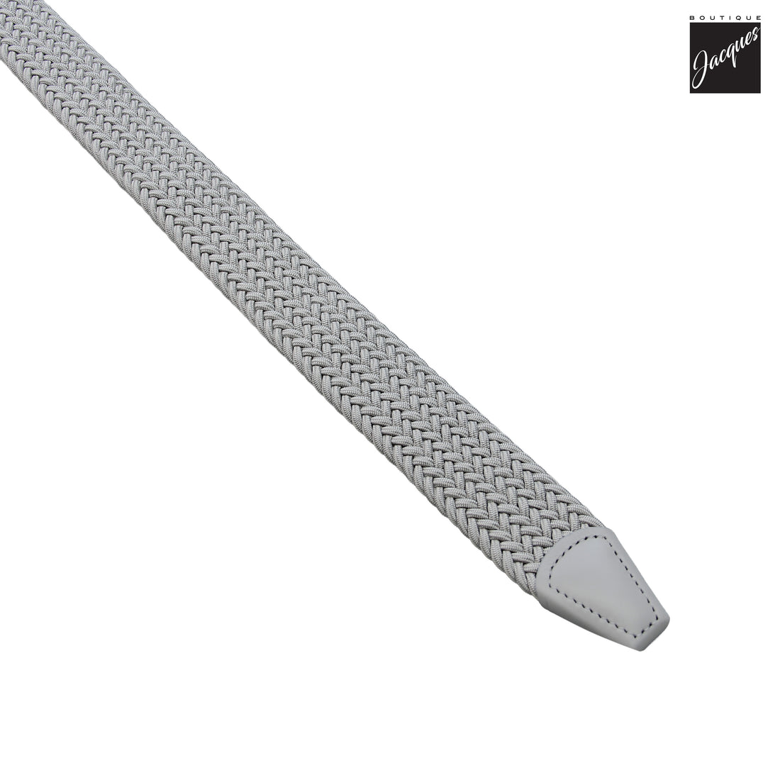 Light Gray Woven Elastic Belt - Anderson's