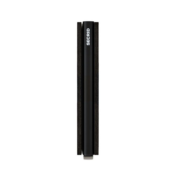 Crisple Black Leather SlimWallet - Secrid - Boutique Jacques International