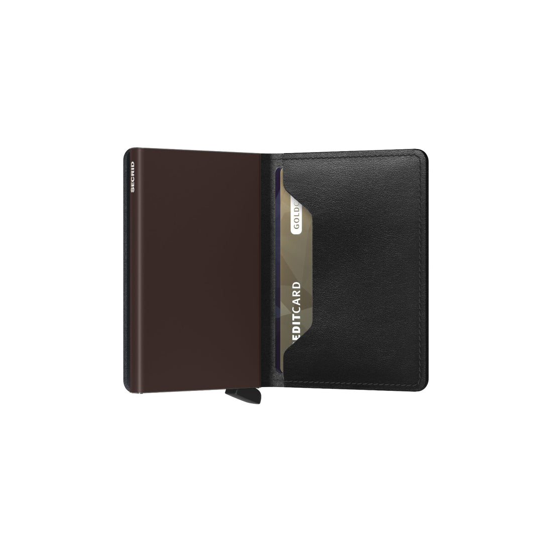 Original Black-Brown Leather SlimWallet - Secrid