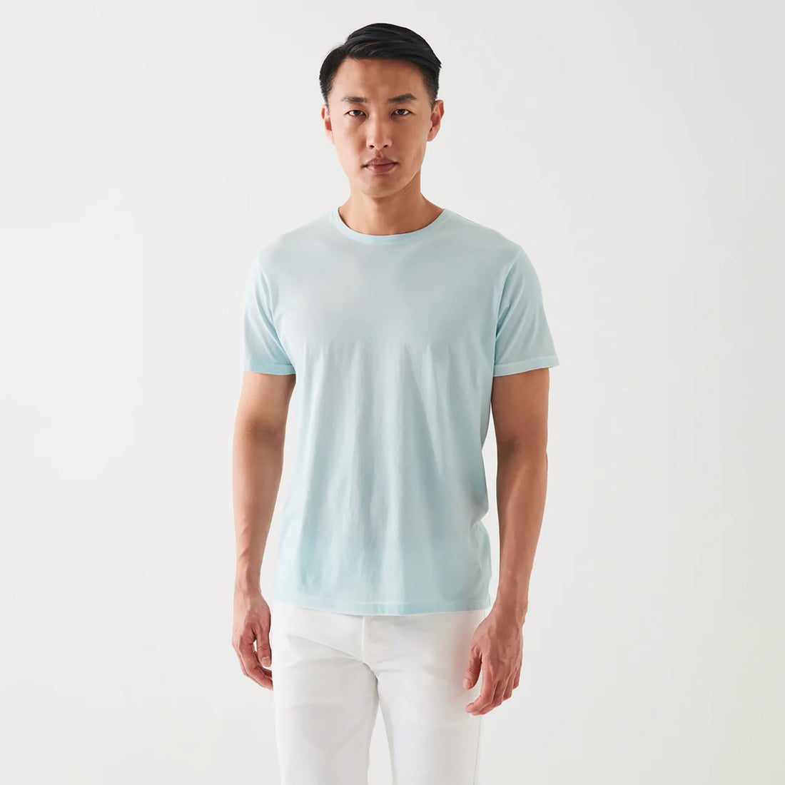 Celery Pima Spray Wash T-Shirt - Patrick Assaraf - Boutique Jacques International