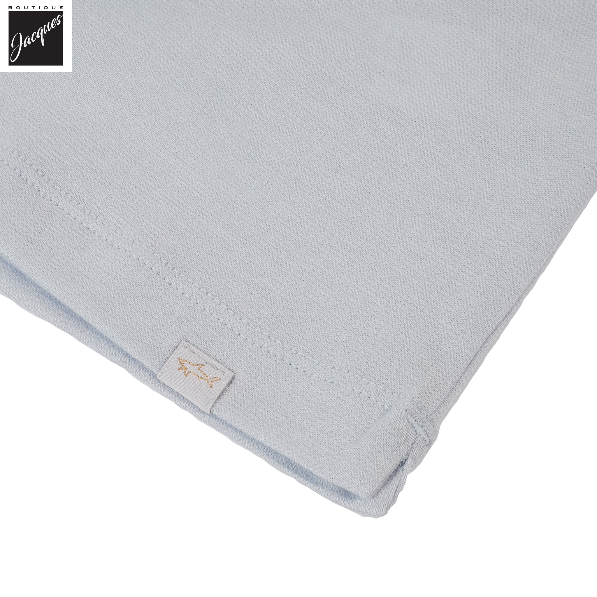 Arctic Blue XSoft Cotton-Lyocell Interlock Polo Shirt - Paul & Shark - Boutique Jacques International