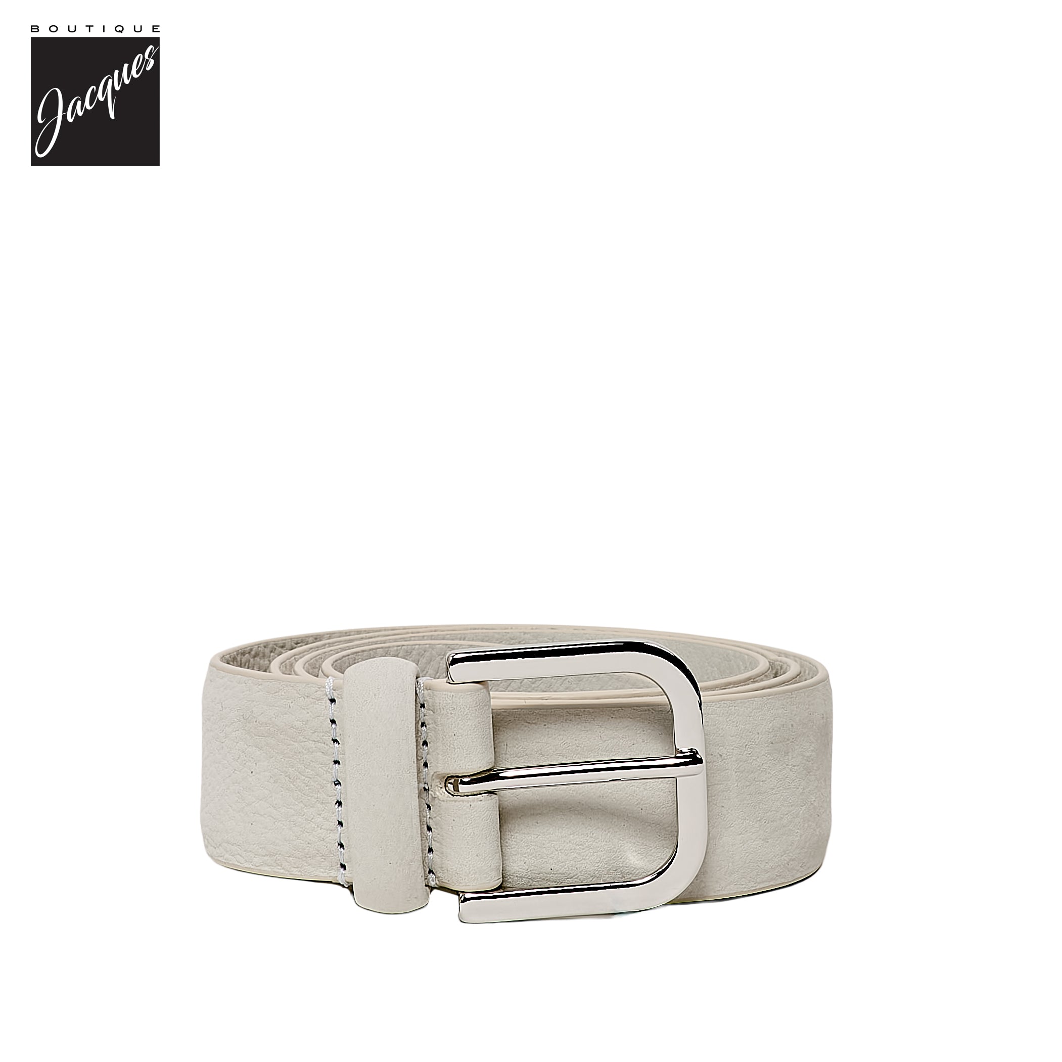 Off-White Suede Leather Belt - Anderson's - Boutique Jacques International