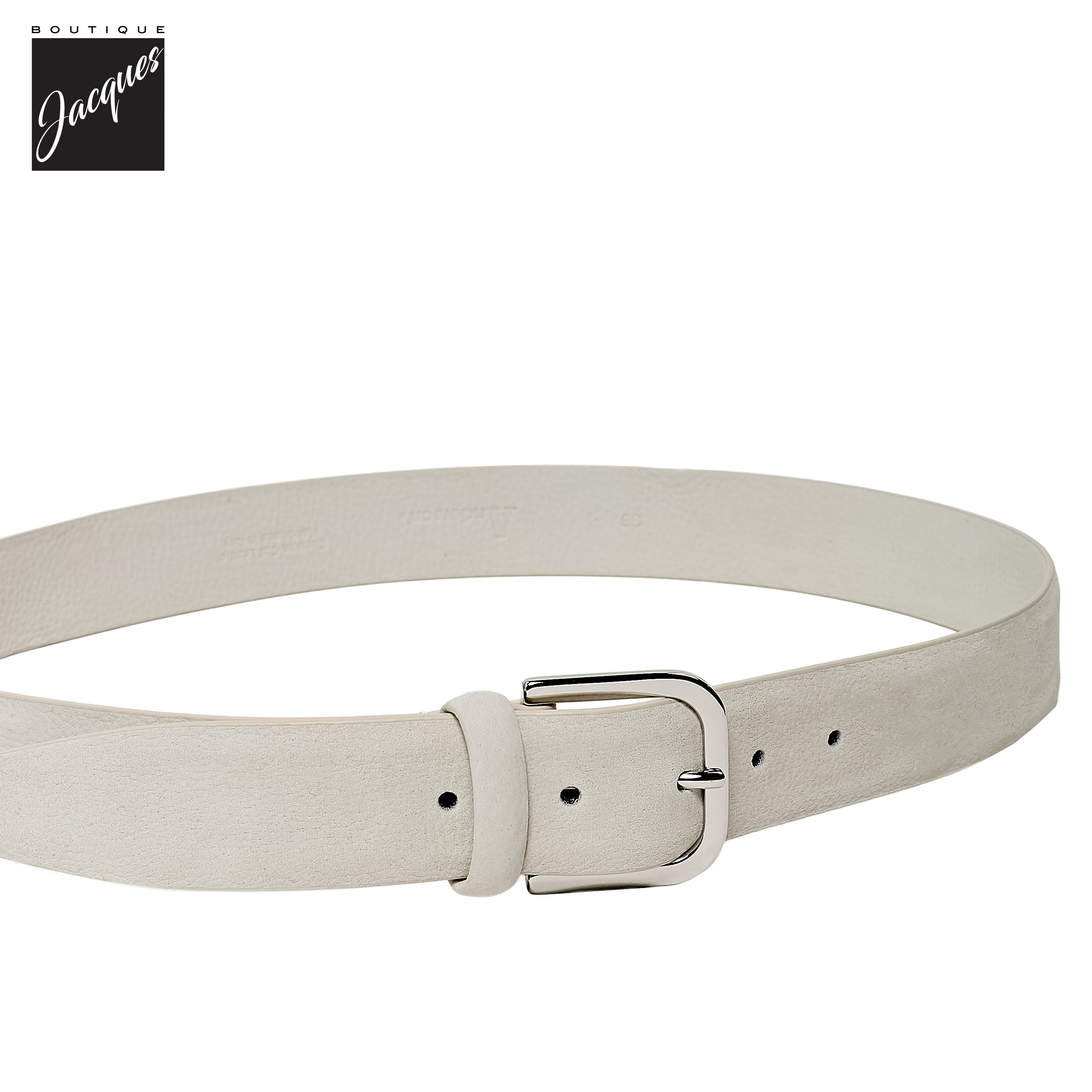 Off-White Suede Leather Belt - Anderson's - Boutique Jacques International