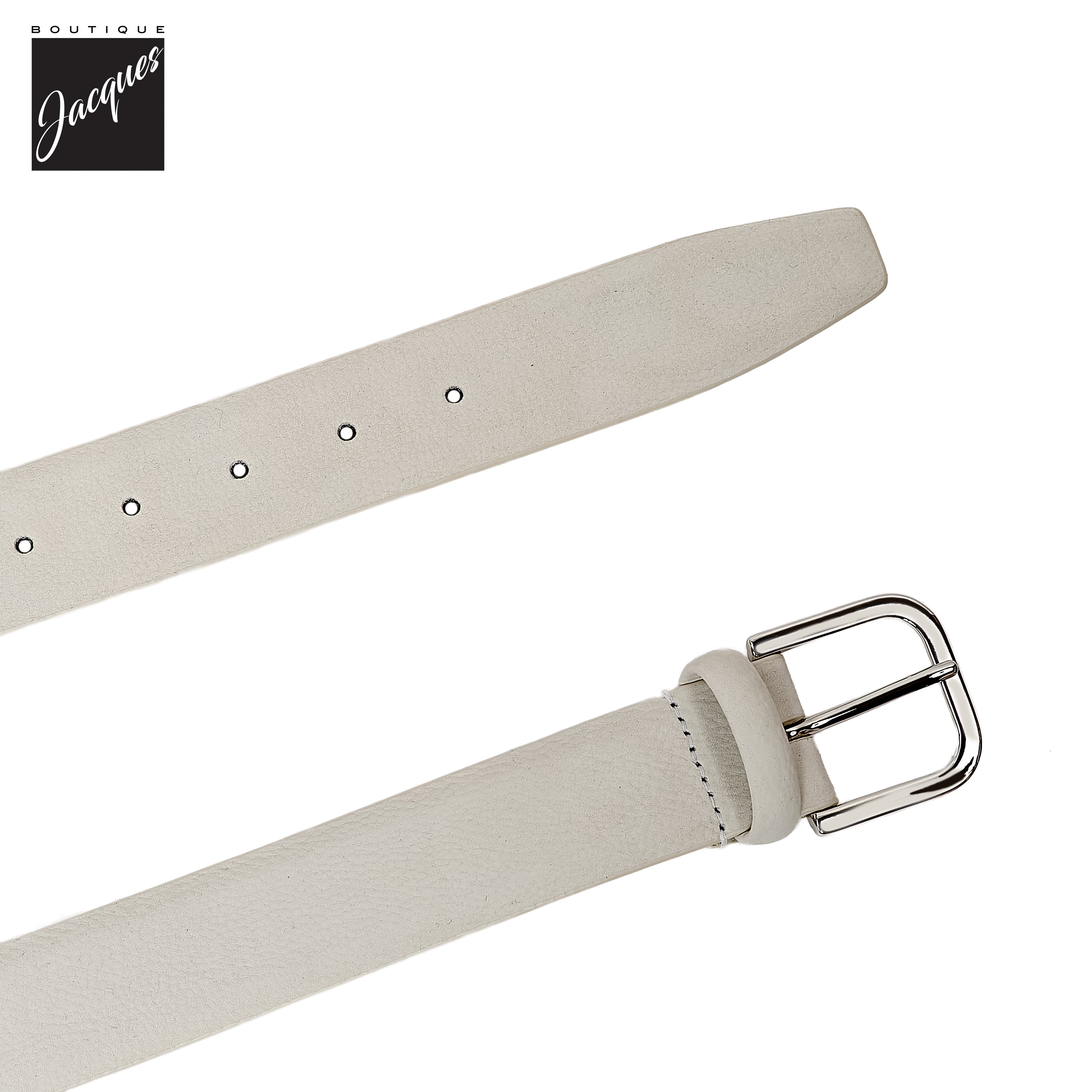 Off-White Suede Leather Belt - Anderson's - Boutique Jacques International