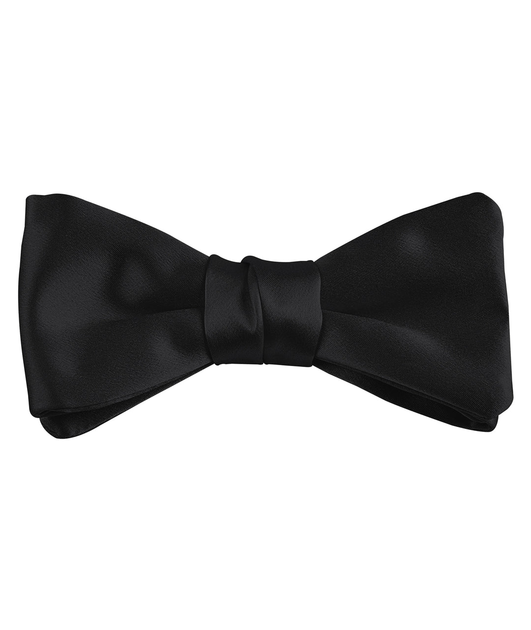 Black Silk Pre-Tied 2.75" Bow Tie - DION