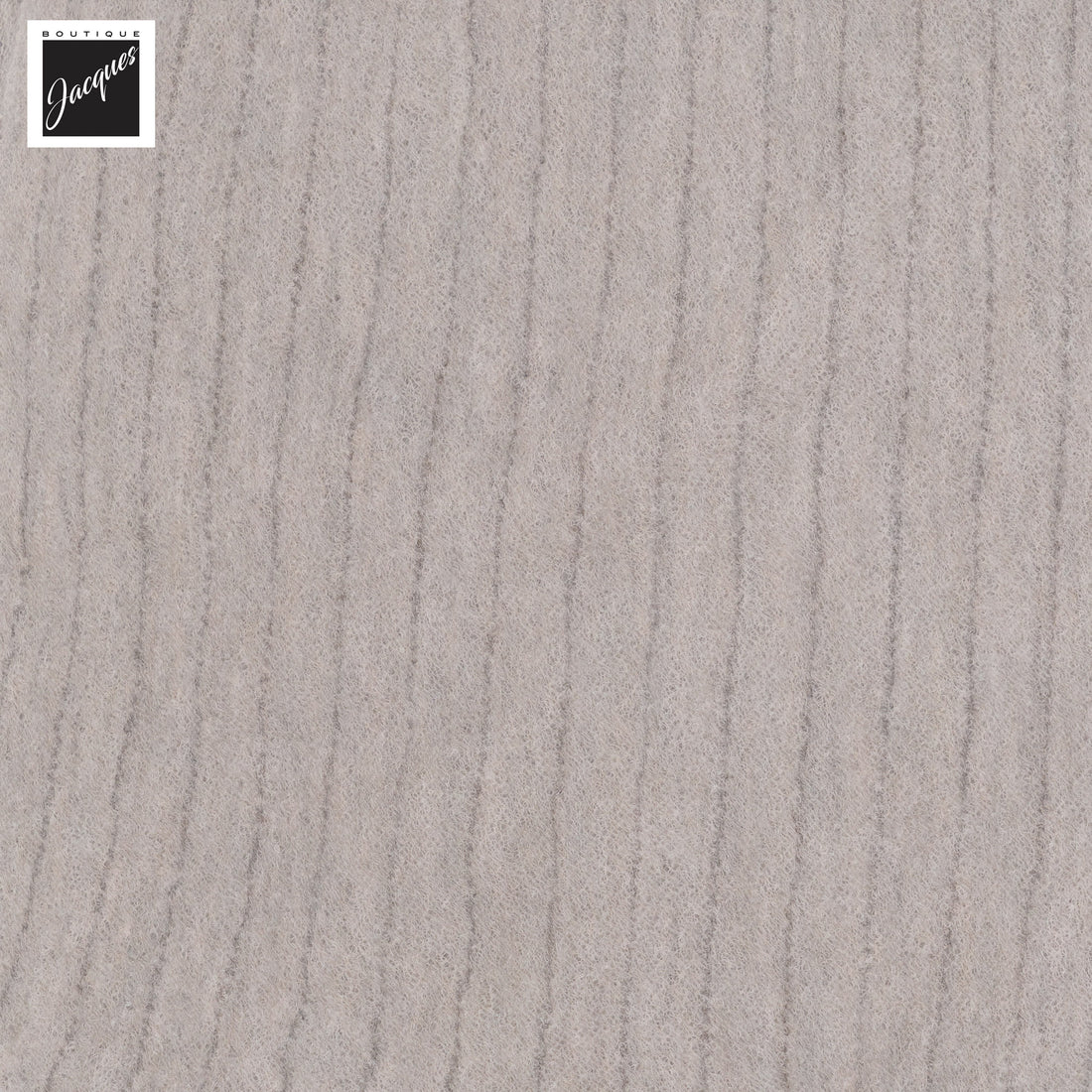 Oatmeal Pinstripe Air-Light Cashmere Scarf - Phil Petter - Boutique Jacques International