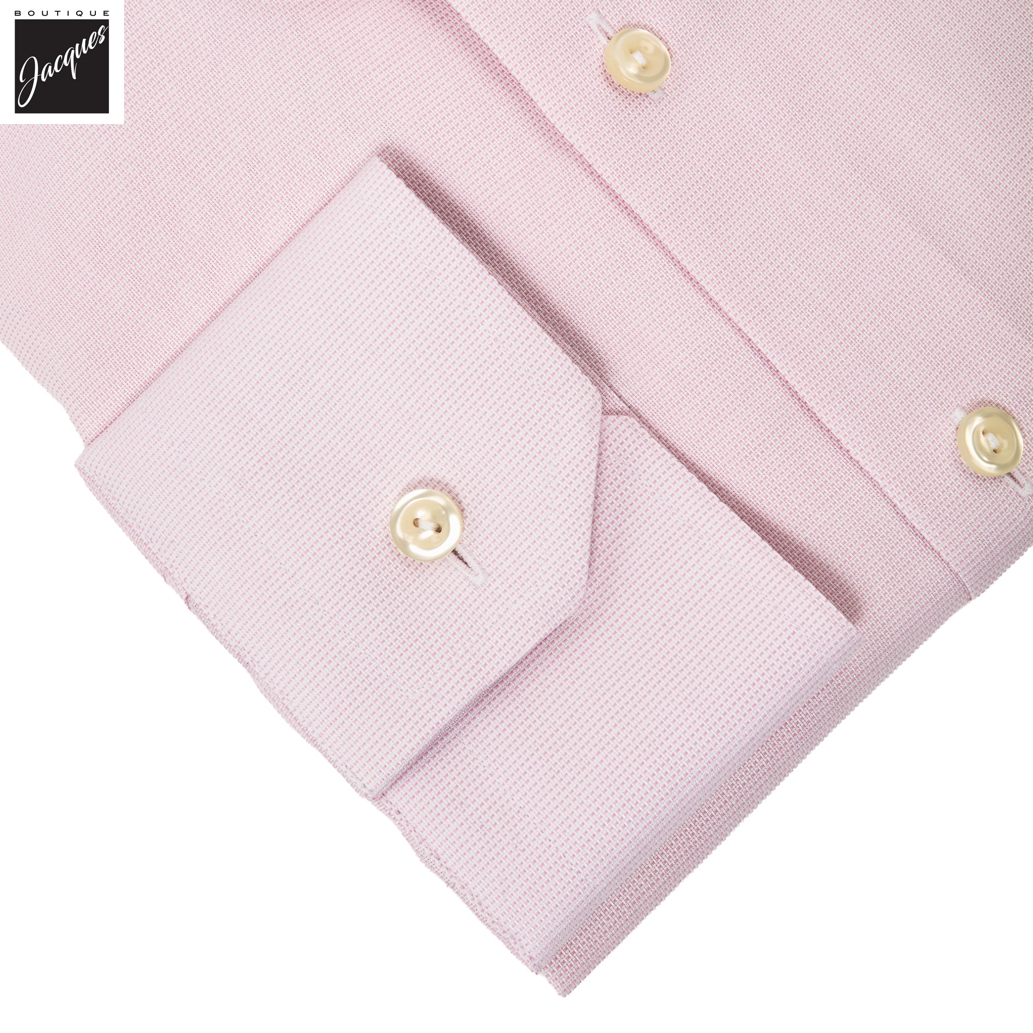 Light Pink Semi Solid Signature Twill Contemporary Fit Shirt - ETON - Boutique Jacques International