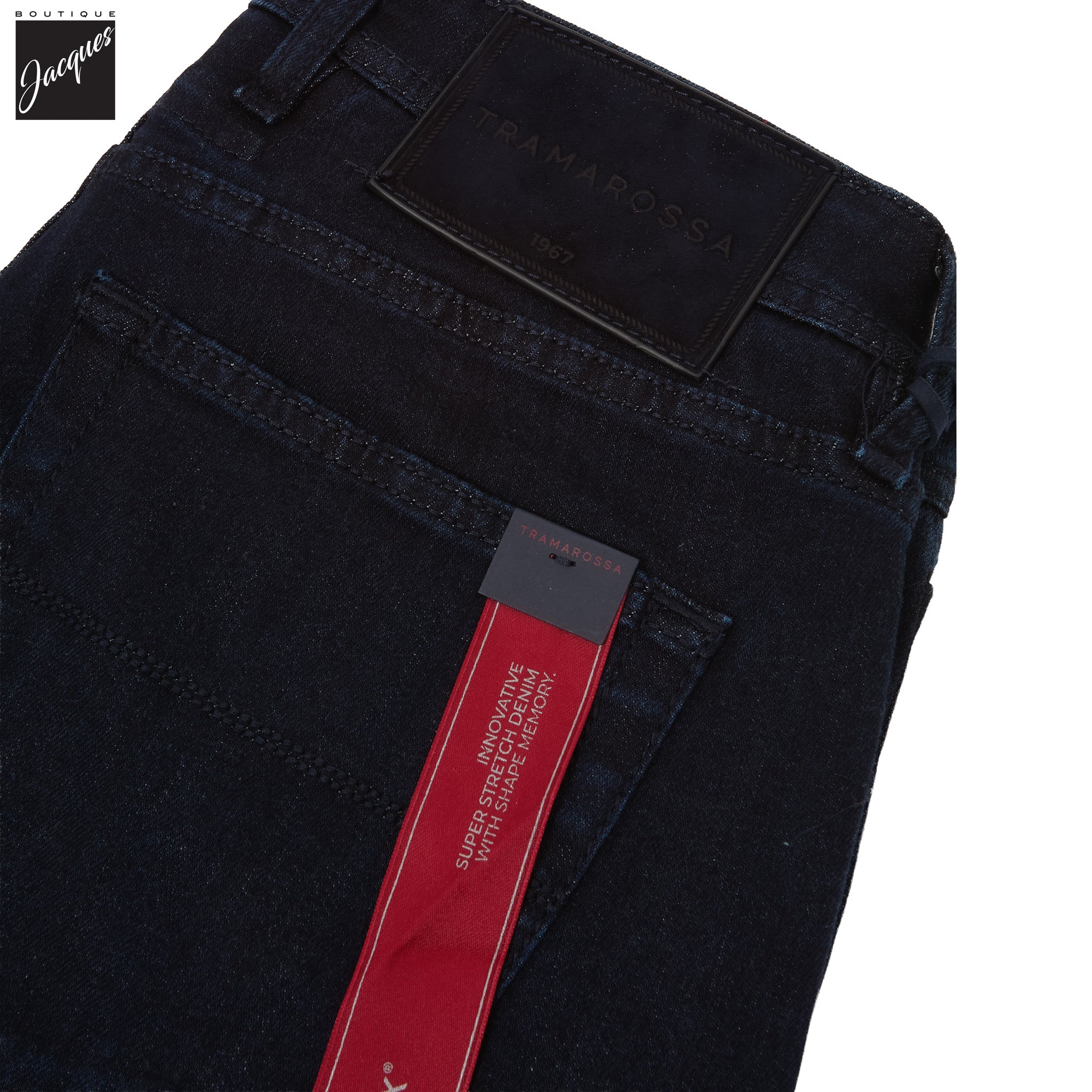 Blue Raw R-Elax Michelangelo Modern Fit Super-Stretch Denim - TRAMAROSSA - Boutique Jacques International