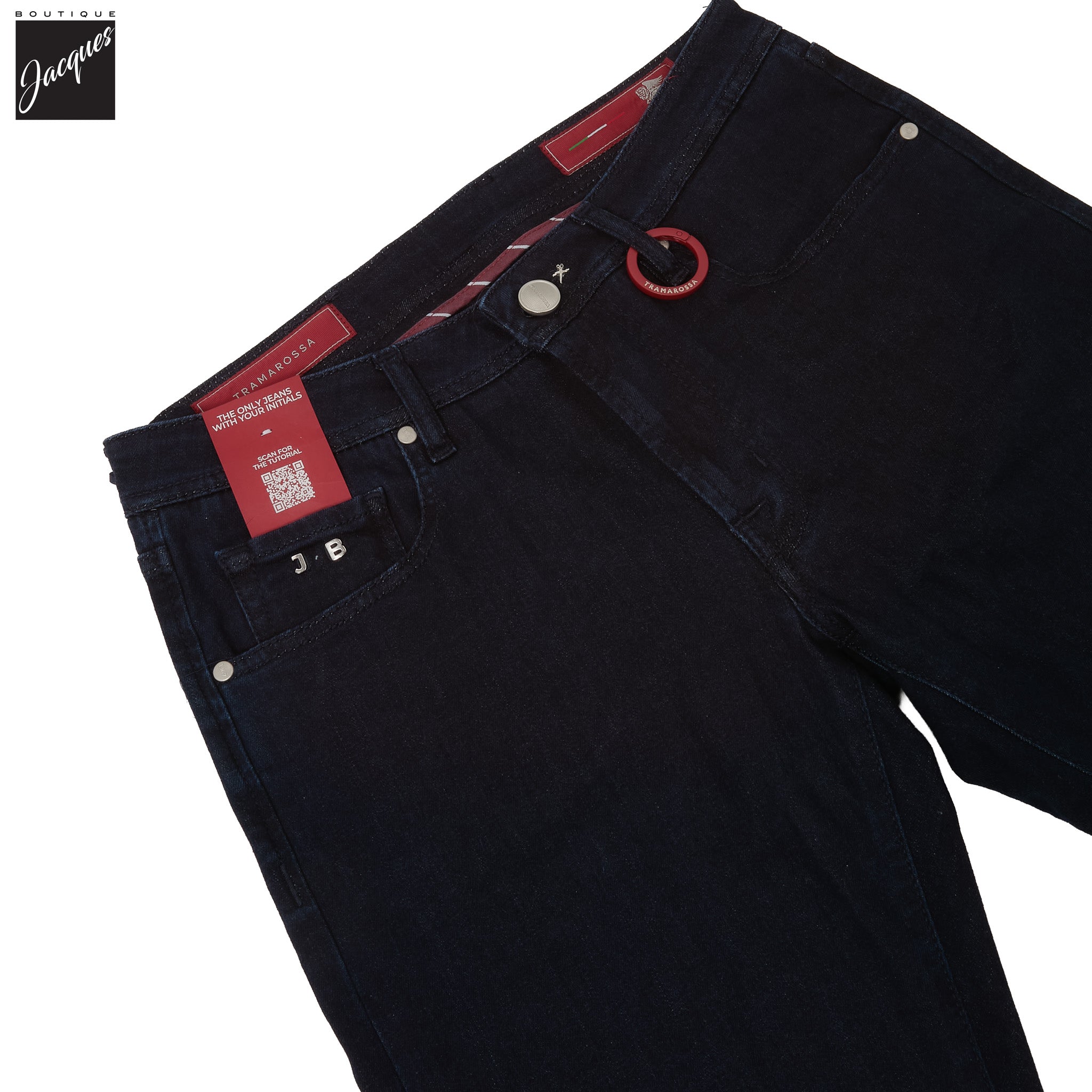 Blue Raw R-Elax Michelangelo Modern Fit Super-Stretch Denim - TRAMAROSSA - Boutique Jacques International