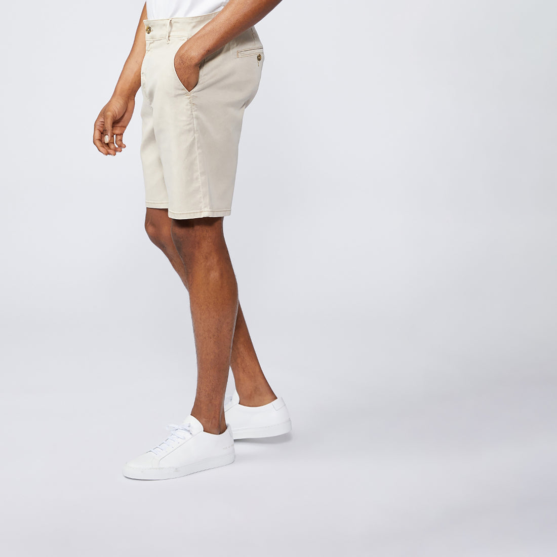 Thompson Short – Vintage Vanilla Buff - PAIGE - Boutique Jacques International
