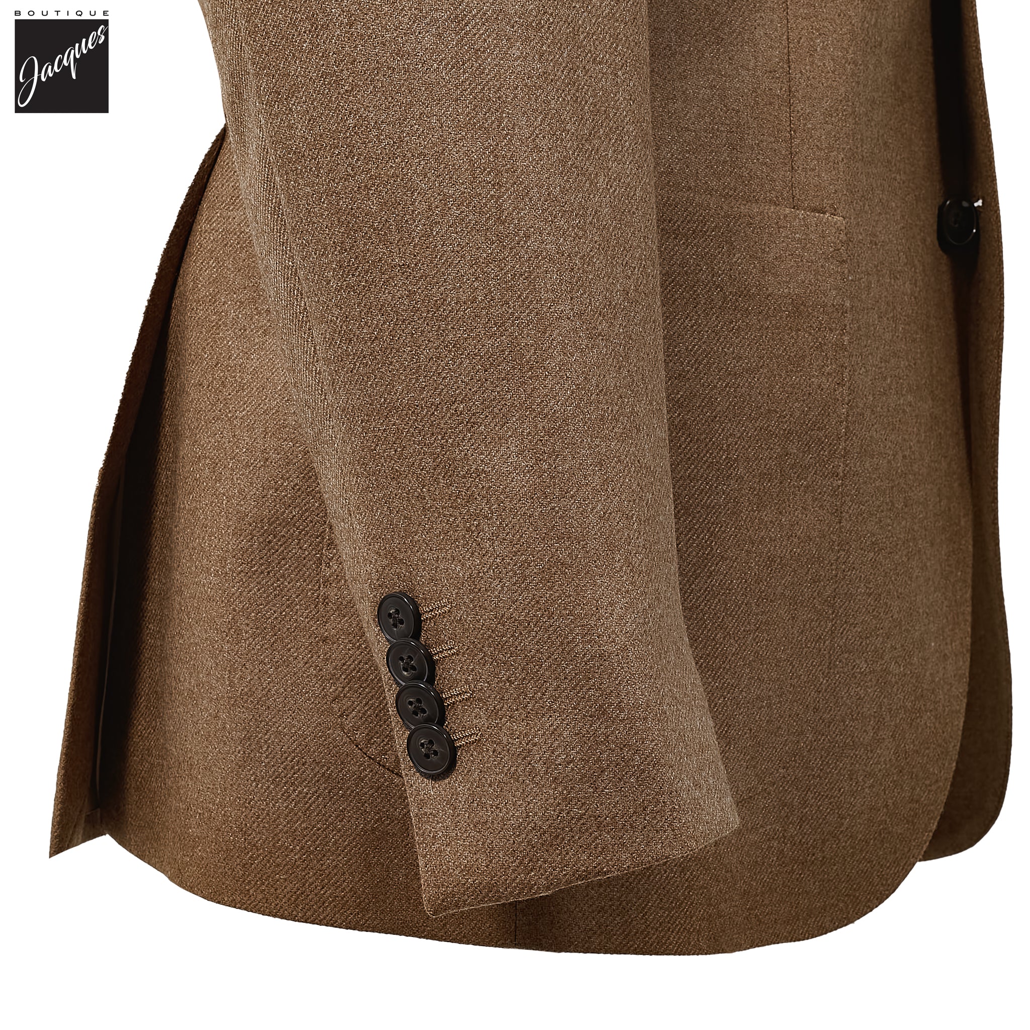 Camel Wool Cashmere Contemporary Dream Fit Sport Jacket - Luigi Bianchi