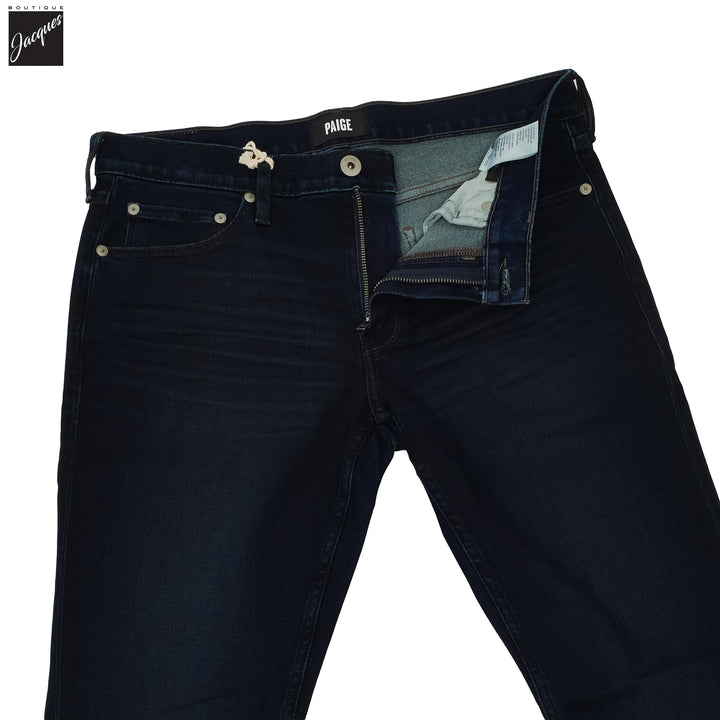 Lennox - Thayer - Dark Blue Wash Slim Fit Vintage Transcend  Jeans - PAIGE