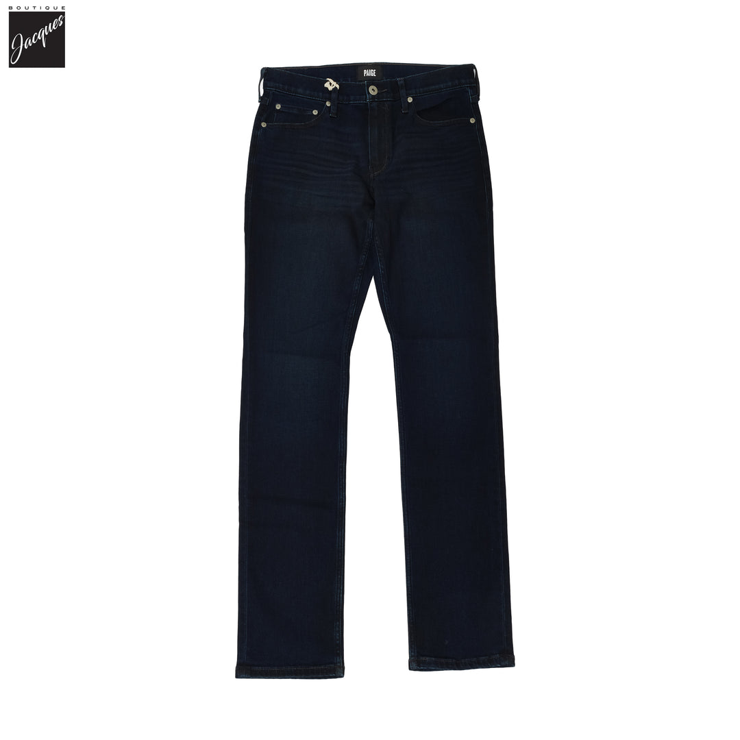 Lennox - Thayer - Dark Blue Wash Slim Fit Vintage Transcend  Jeans - PAIGE
