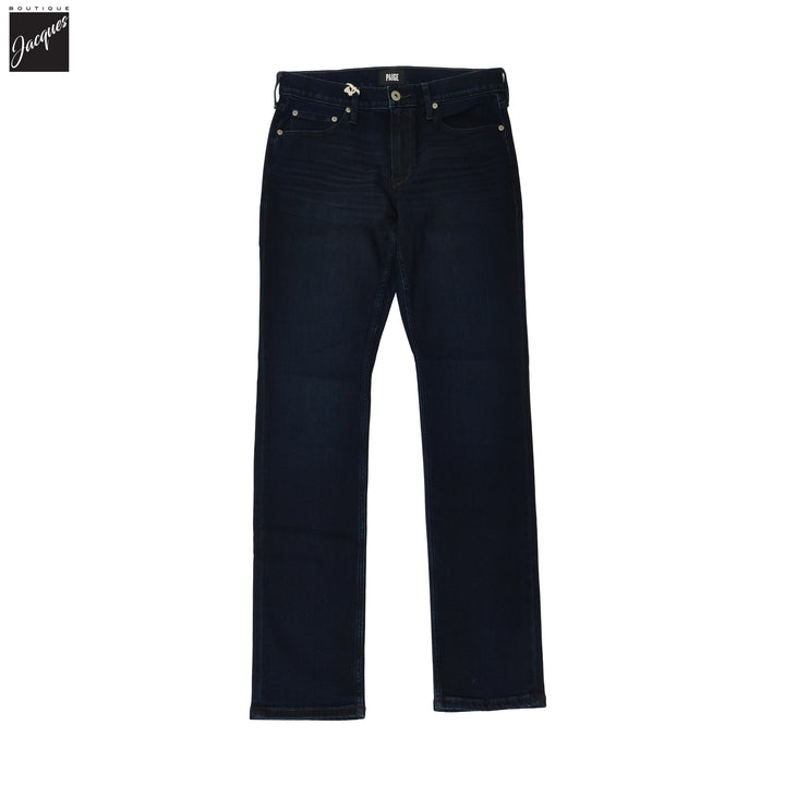 Lennox - Thayer - Dark Blue Wash Slim Fit Vintage Transcend  Jeans - PAIGE